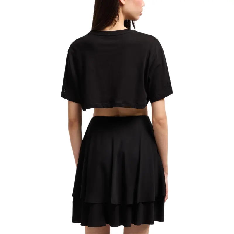 ARMANI EXCHANGEAE Crop Top Women's Black-2