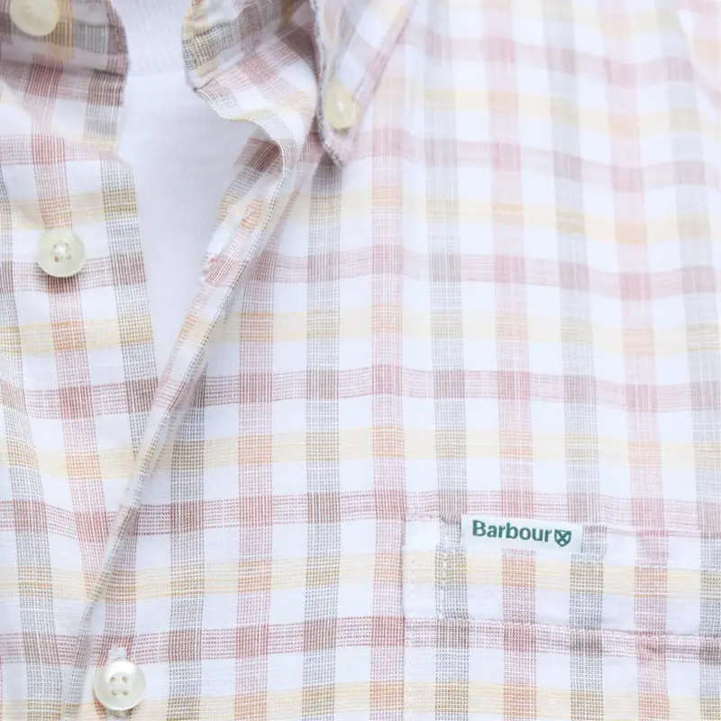 BARBOUR Shirts Men Rusty Red-5