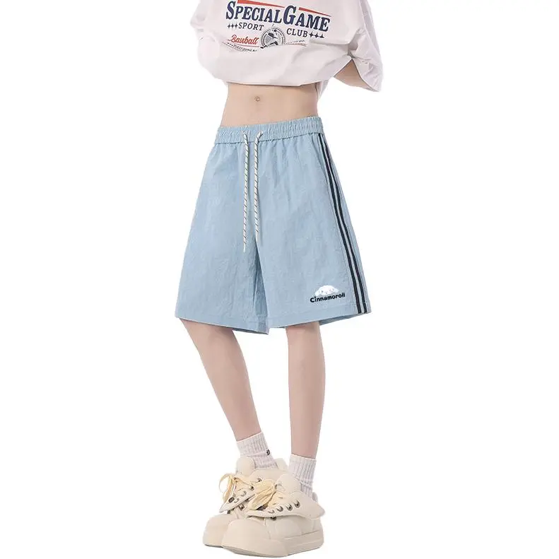 Sanrio x CINNAMOROLL Yugui Dog Casual Shorts Unisex-31
