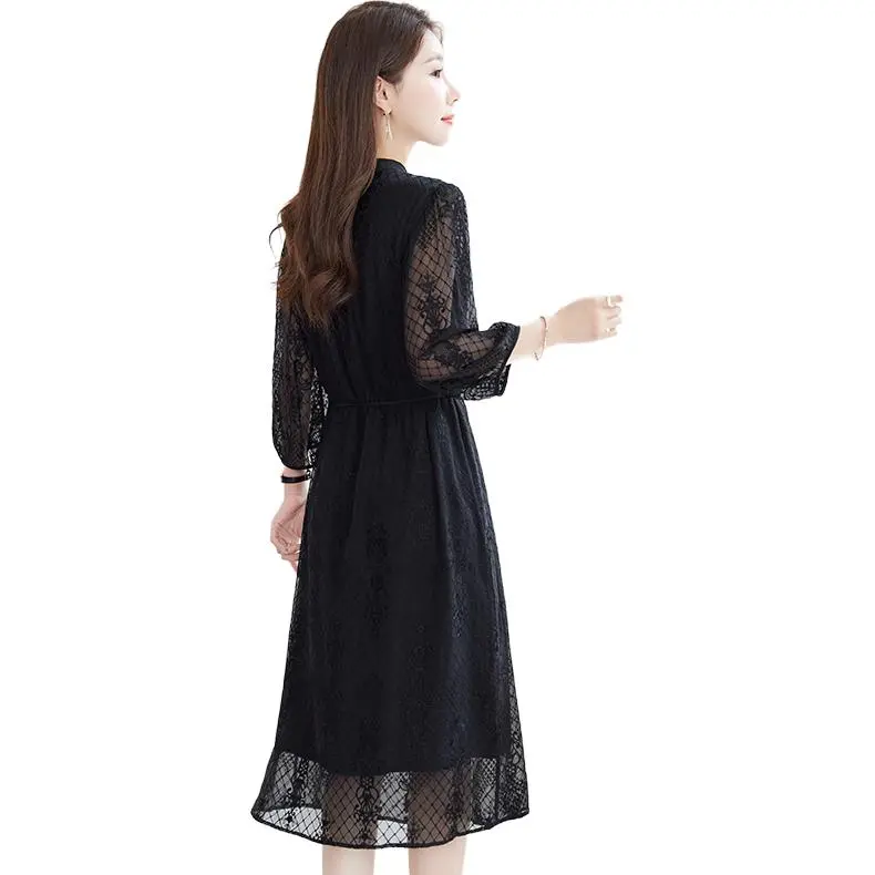 Yi Mengyuan Short Sleeved Dress Women's-1