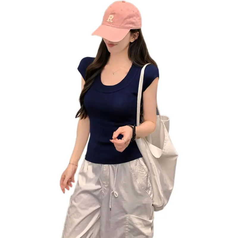 Dior Beauty Set in Sleeve T Shirt Women's-26