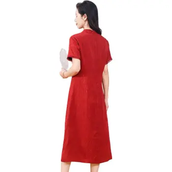 Yi Mengyuan Short Sleeved Dress Women's