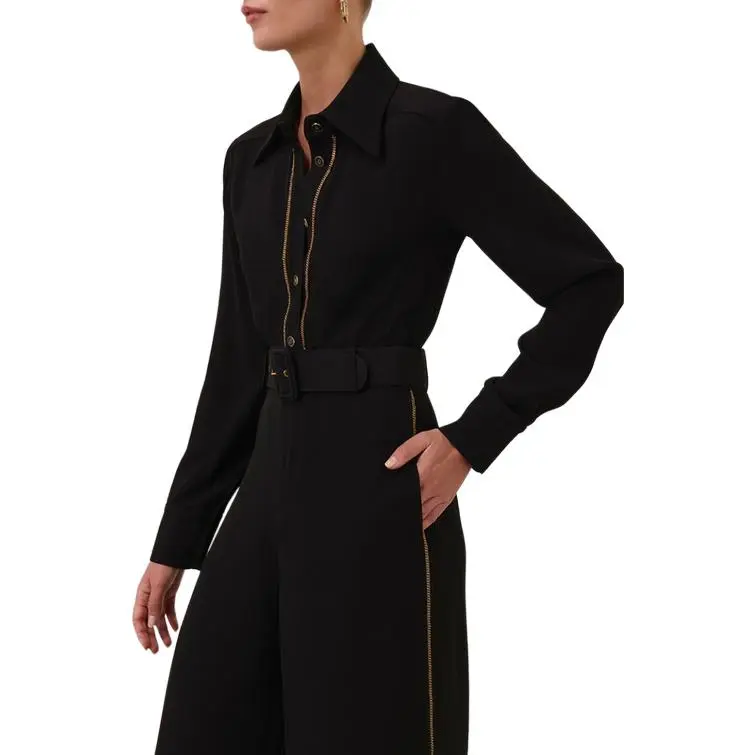 Zimmermann FW24 Casual Pants Women's Black-4