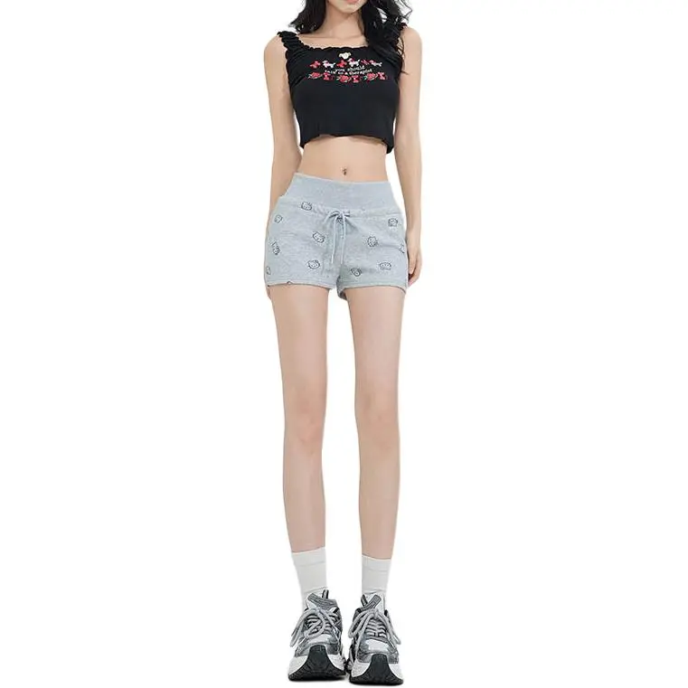 FOREVER 21 Casual Shorts Women's Gray-3