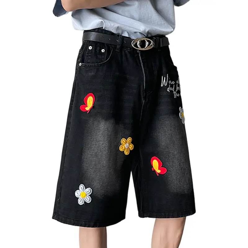 ALang Studio Denim Shorts Unisex-4