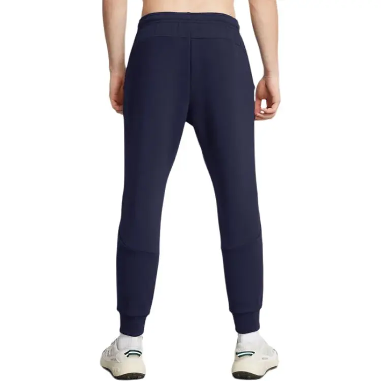 Under Armour Unstoppable FW24 Fleece Joggers Knitted Sweatpants Men's Marine Blue-2
