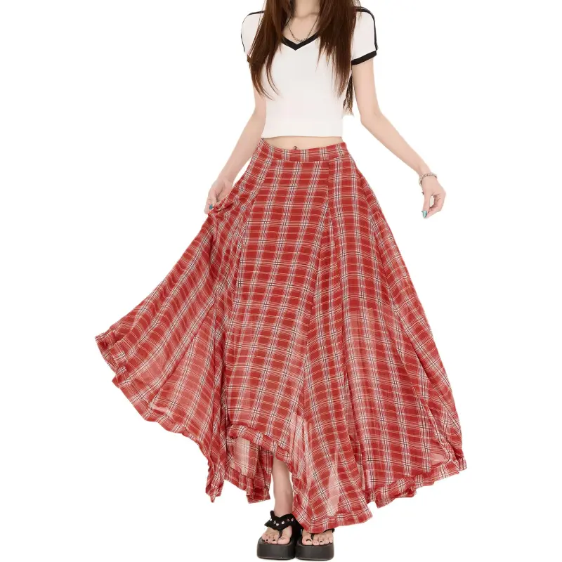 Kazakhstan Casual Long Skirt Women's-4