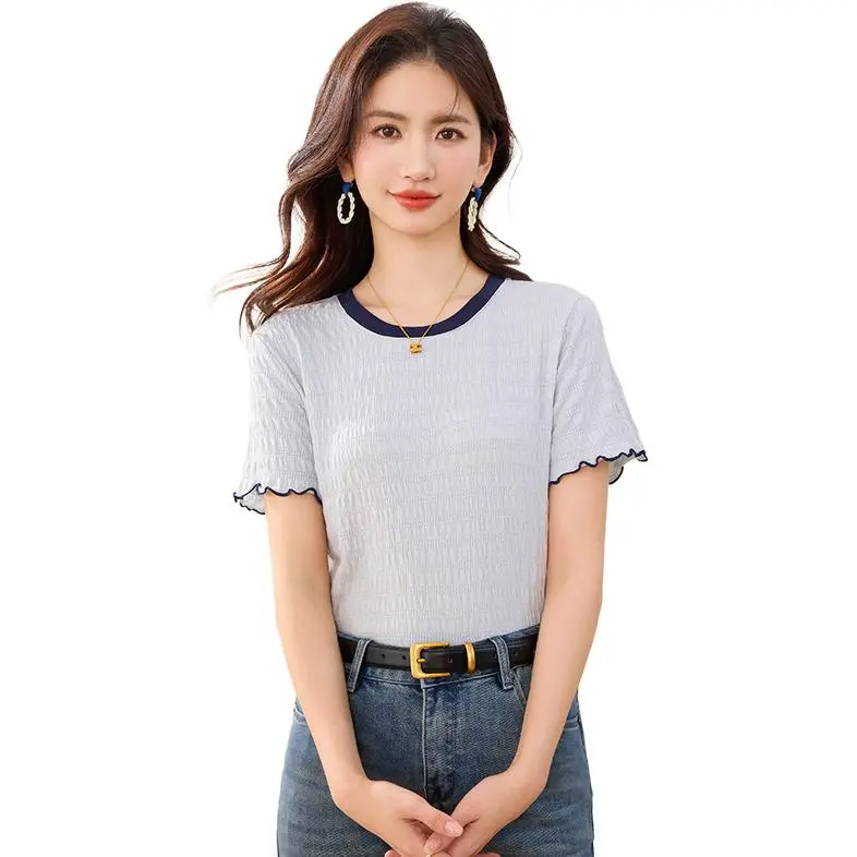 La Chapelle Knitwear Women's Blue-1