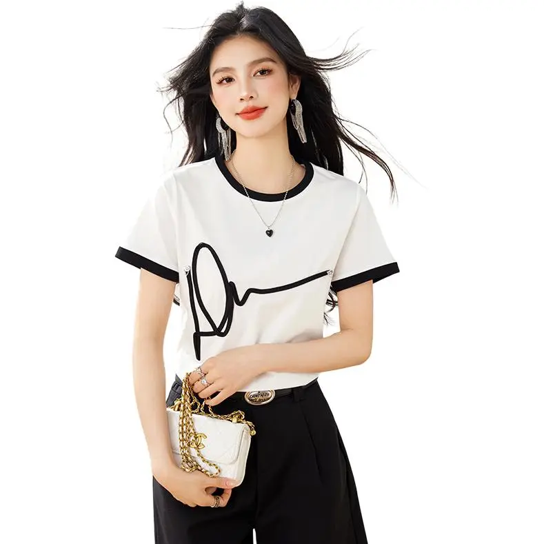 La Chapelle T Shirt Women's White-1