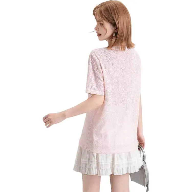 FAWENXIANGZI Regular T Shirt Women's-1