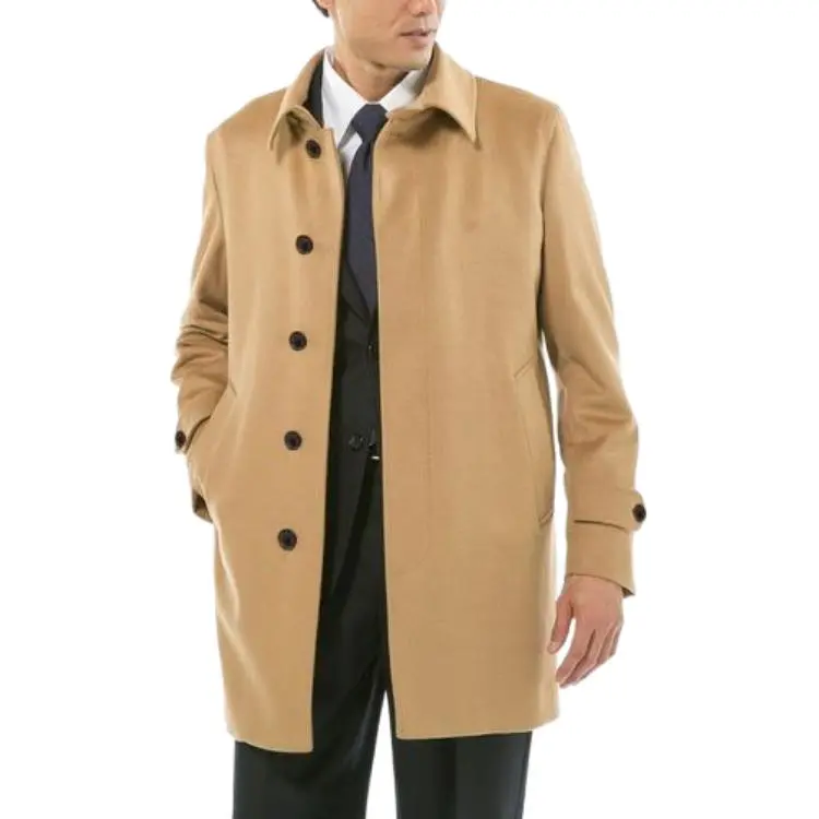 Burberry Coats Men Camel-1