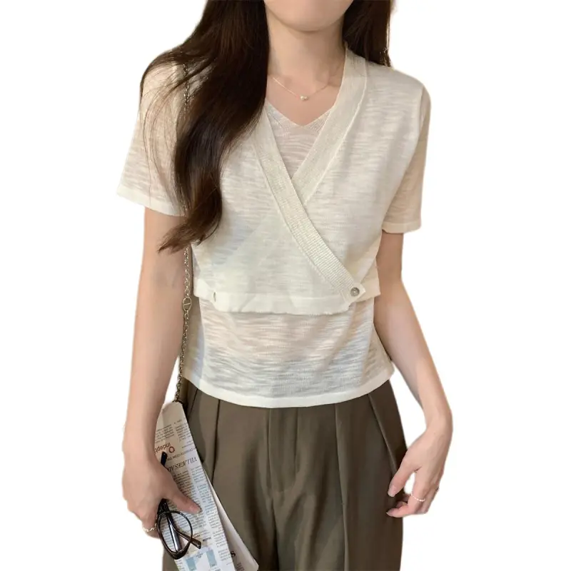Flowers In Water T Shirt Women's-1
