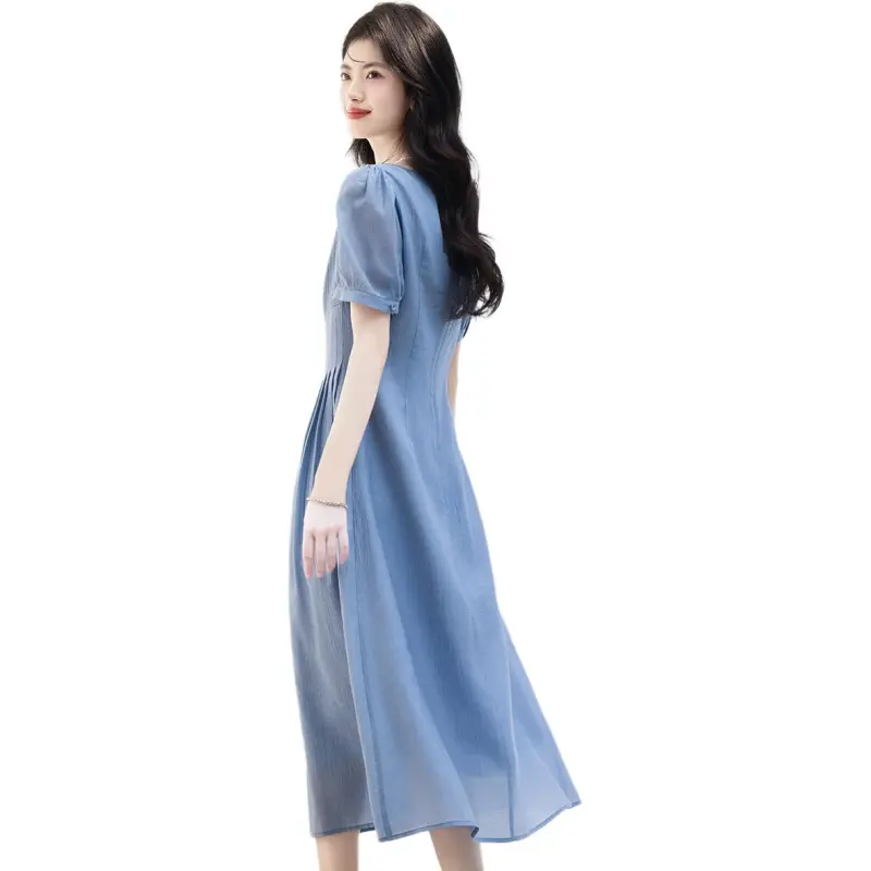 XINFEIYU Short Sleeved Dress Women's-1