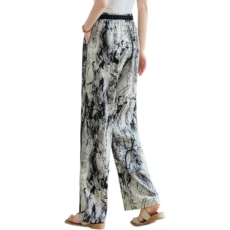 PIERRE CARDIN Casual Pants Women's Dali Pattern-1