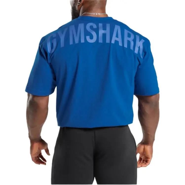 GYMSHARK T Shirts Men Blue-1