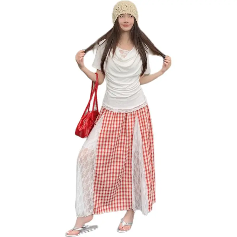 Mu Xiao Xin Casual Long Skirt Women's-5