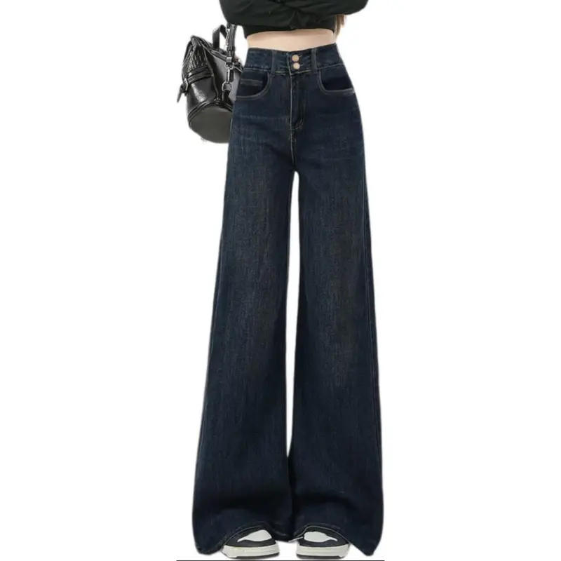 Weixi Jeans Women's Blue Black-1