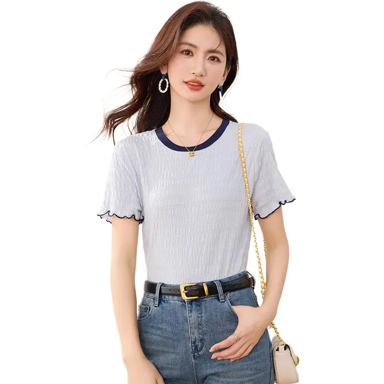 La Chapelle Knitwear Women's Blue-3