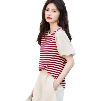 The Temptation Of The Muse Lantern Sleeve T Shirt Women's