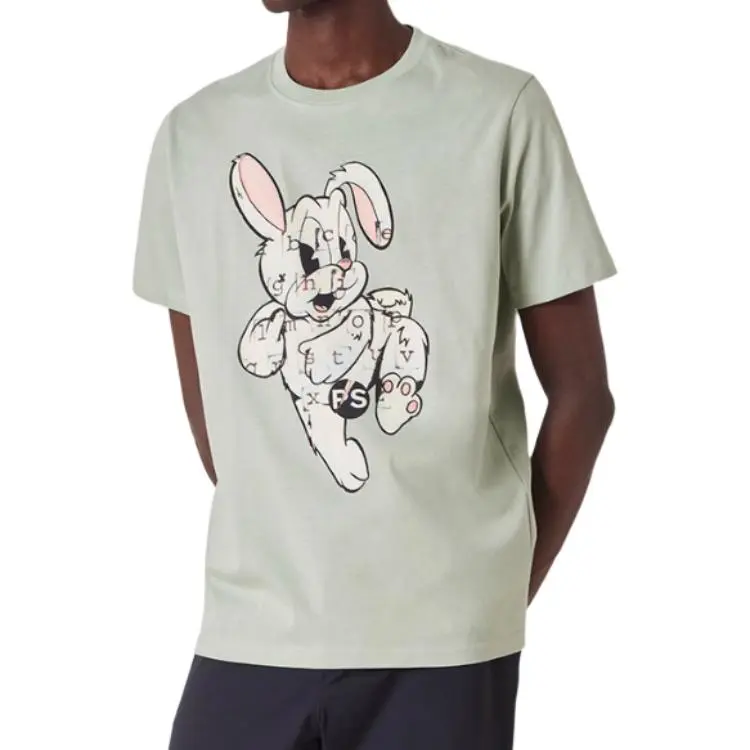 Paul Smith Bunny print T shirt-3