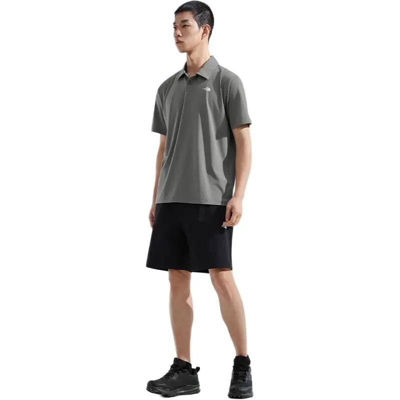 THE NORTH FACE SS25 Polo Shirt Men's Gray-4