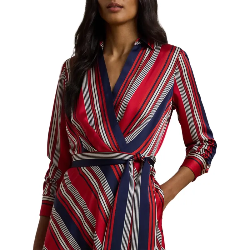 LAUREN RALPH LAUREN Long-Sleeved Dresses Women's Red-4