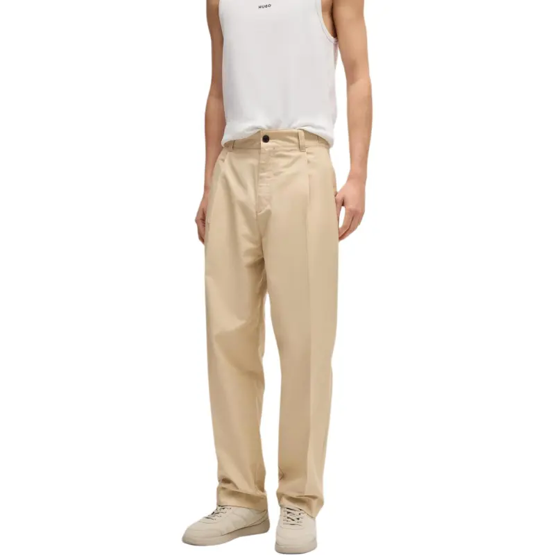 HUGO BOSS Casual Pants Men's Beige-1