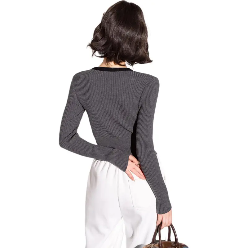 FAWENXIANGZI Sweaters Women's-2