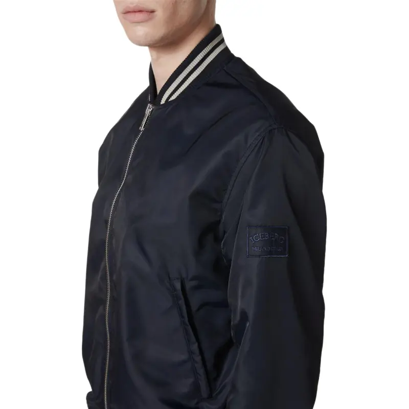 Iceberg SS25 Jackets Coats Men's Blue-4