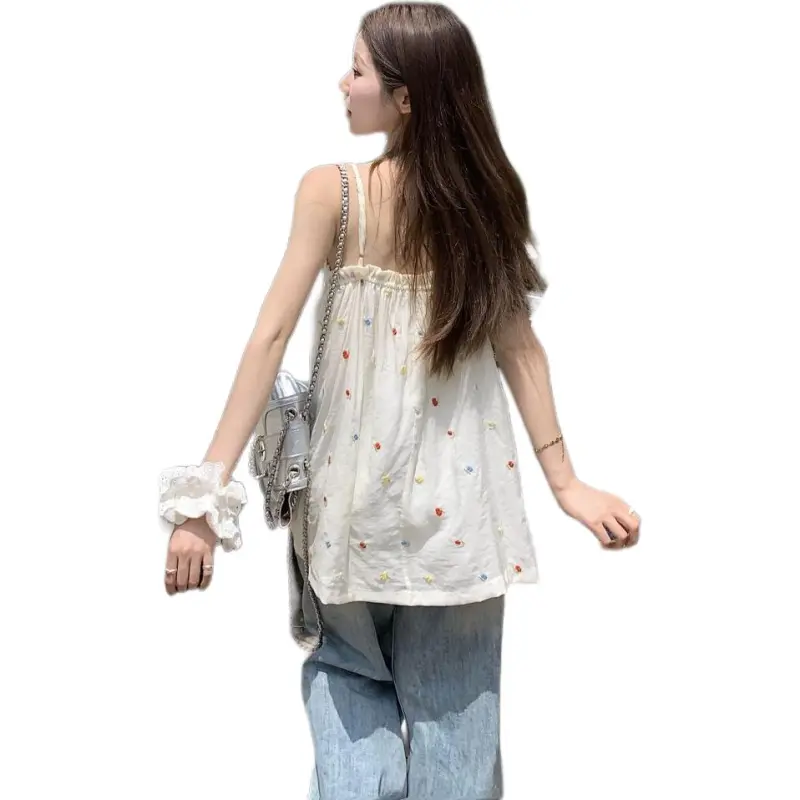 Flowers In Water Camisole Women's-1