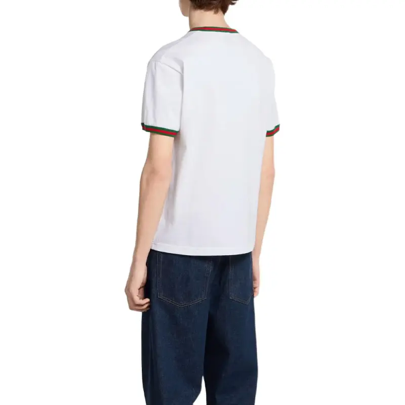 GUCCI T Shirts Men White-3