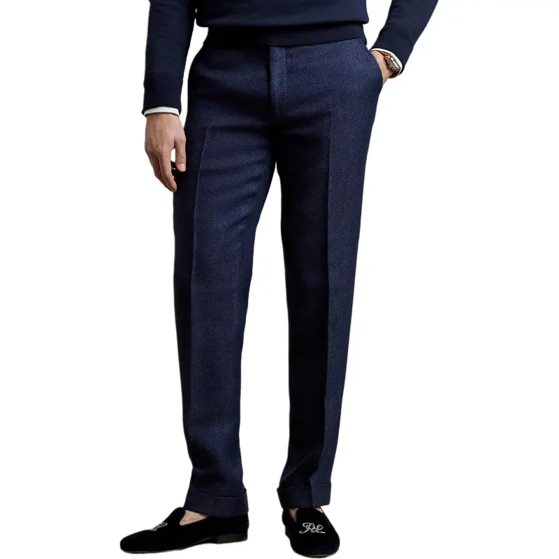 Ralph Lauren Purple Label Linen Trousers-1