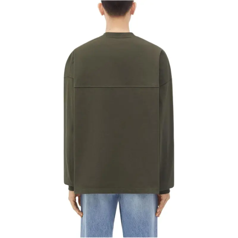 Bottega Veneta Jersey Oversized Long Sleeve T Shirt-1