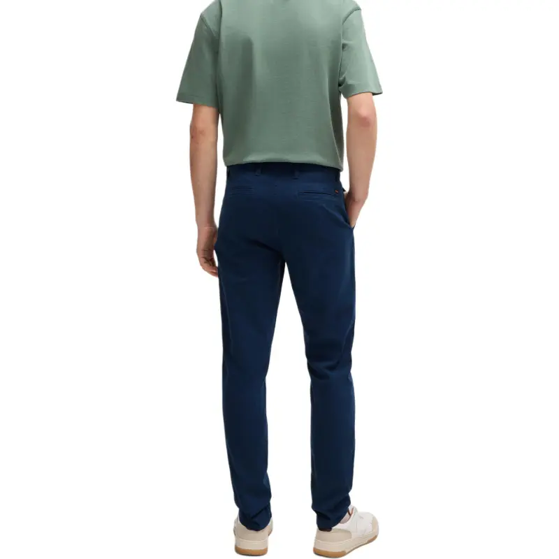 HUGO BOSS FW24 Casual Pants Men's Dark Blue-3
