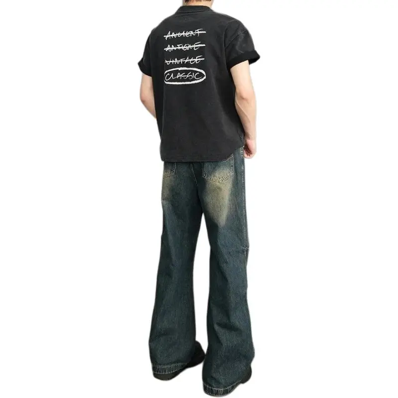 NVRFRGT Jeans Unisex Rusty Blue-1