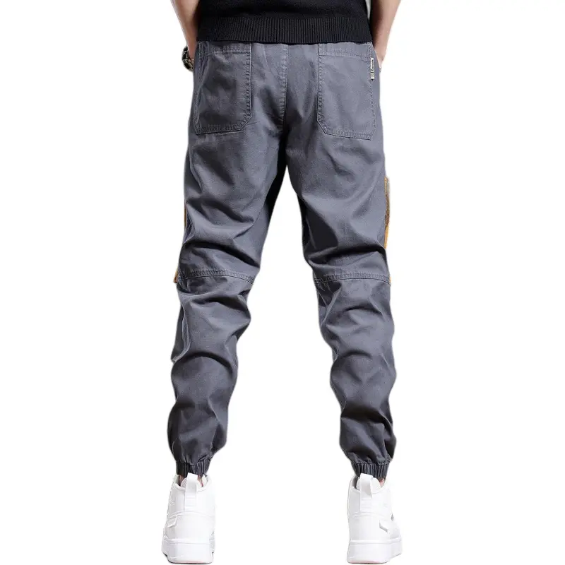PRPK Summer Casual Pants Unisex Gray-1