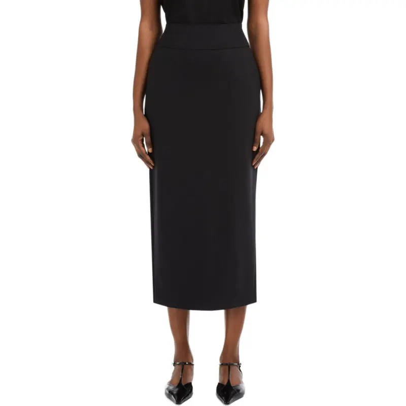 MaxMara Casual Long Skirt Women's Black-1