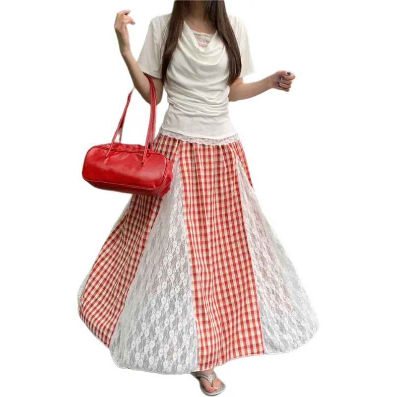 Mu Xiao Xin Casual Long Skirt Women's-6