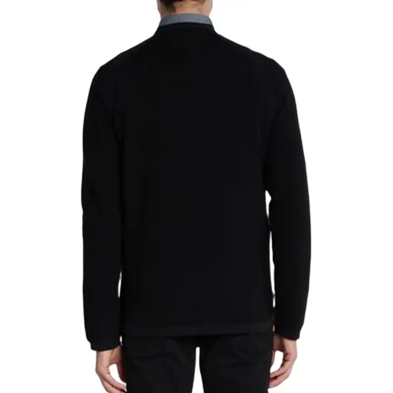 HUGO BOSS Logo Embossed Knit Jumper-3
