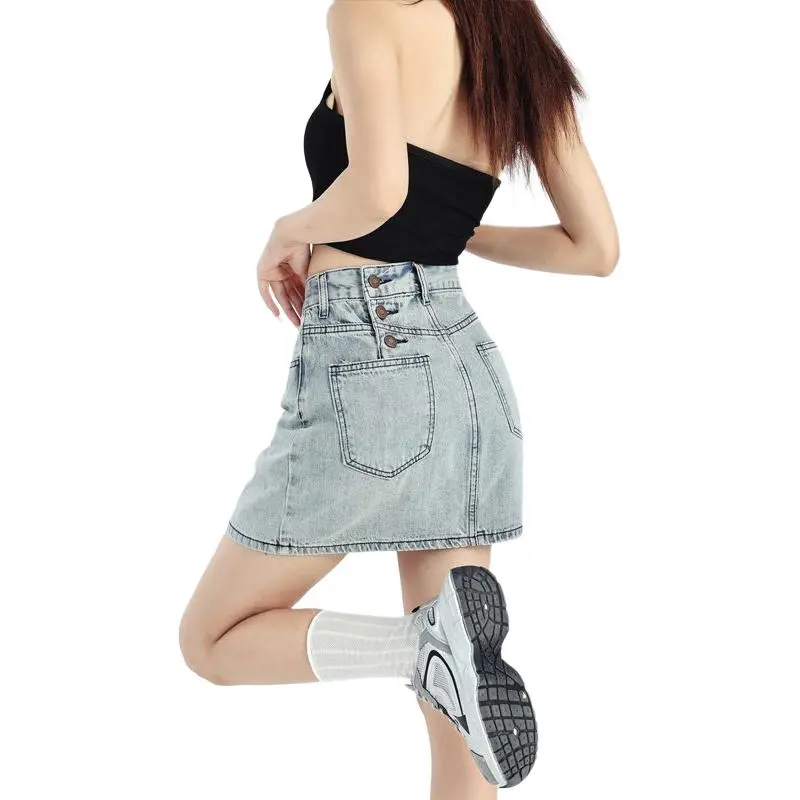 7 SEVFUN Denim Short Skirts Women's-0