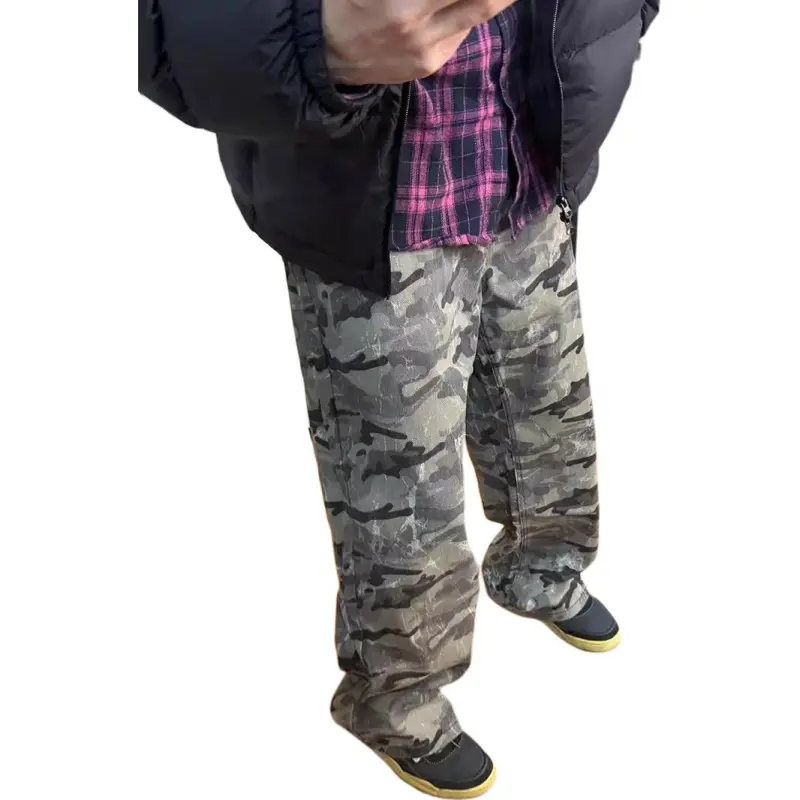 KVIV Jeans Men Camouflage -1