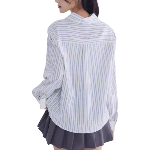 PLAY BUSH Shirts Women's Blue
