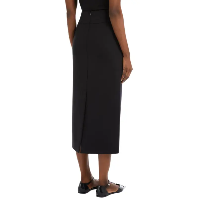 MaxMara Casual Long Skirt Women's Black-2