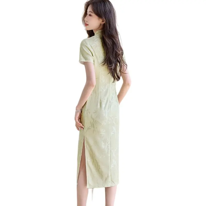 PIERRE CARDIN Short Sleeved Dress Women's Green-0