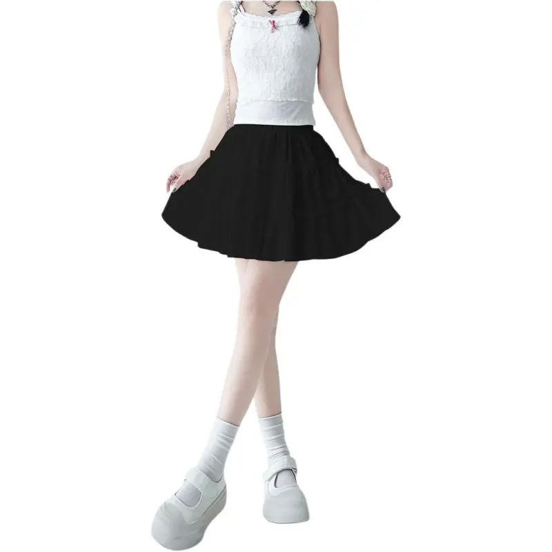 Mu Xiao Xin Casual Short Skirts Women's-7