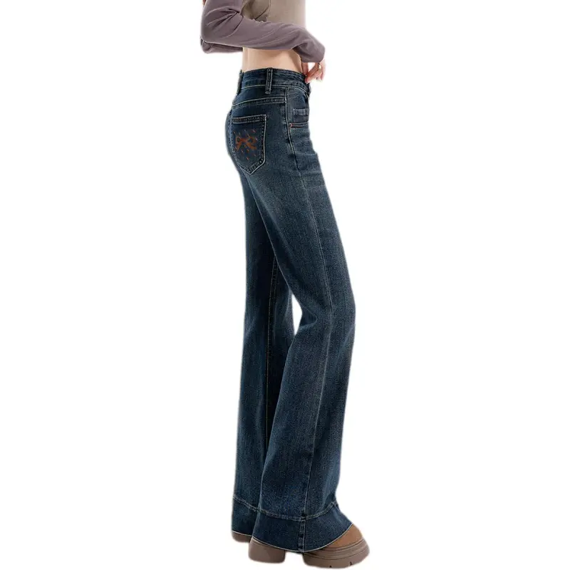 Weixi Jeans Women's Blue Black-4