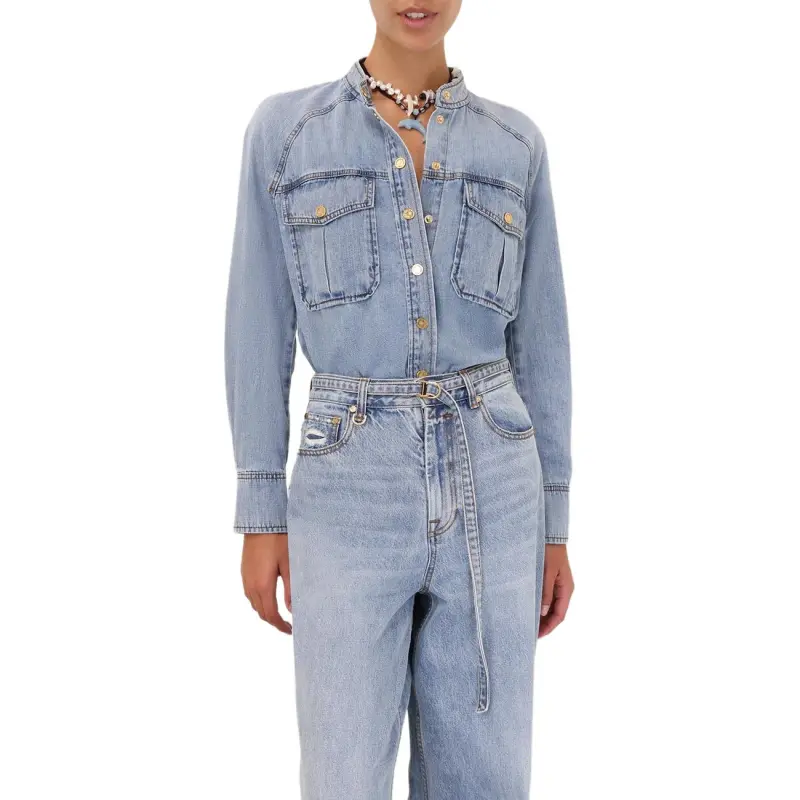 Zimmermann Shirts Women's Blue-1
