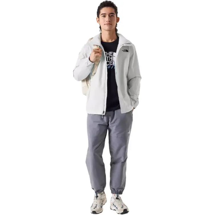 THE NORTH FACE City Outdoor Collection Hiking Waterproof, Windproof, And Breathable Windbreaker Jacket Unisex 9B8/ Grey-1