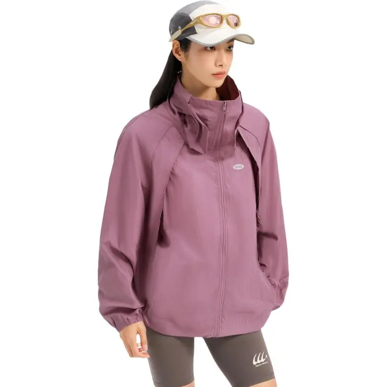 LONSDALE UV Protection Sun Protection Clothing Unisex Pink-2
