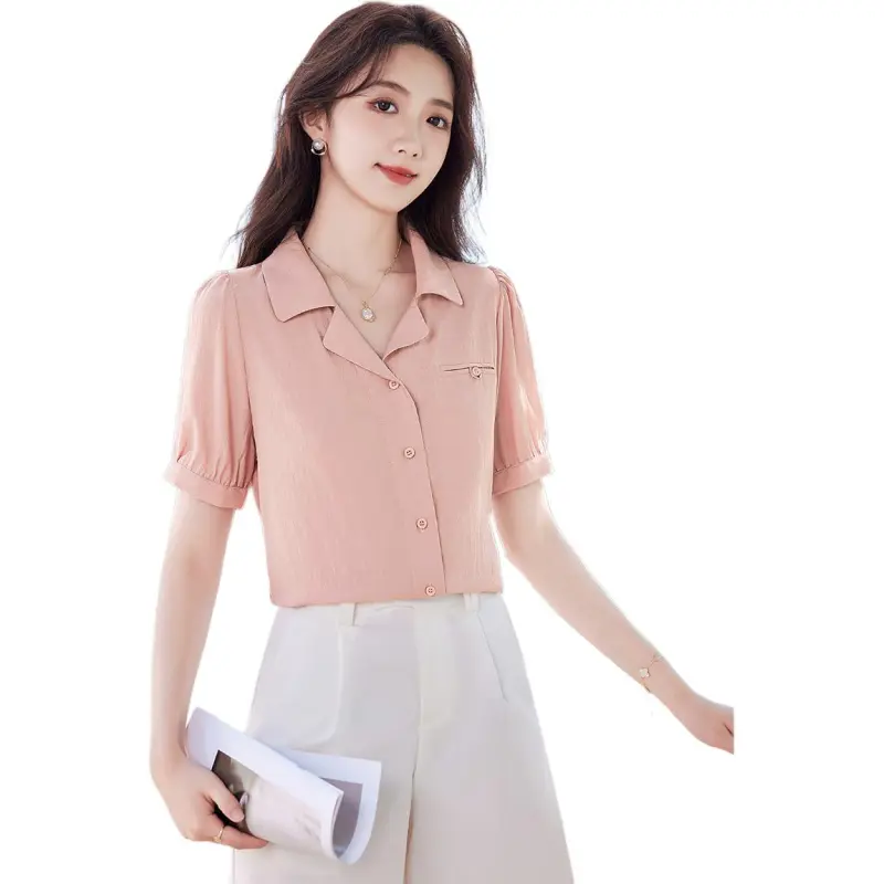 Like The Age Of Water Shirt Women's Pink-3